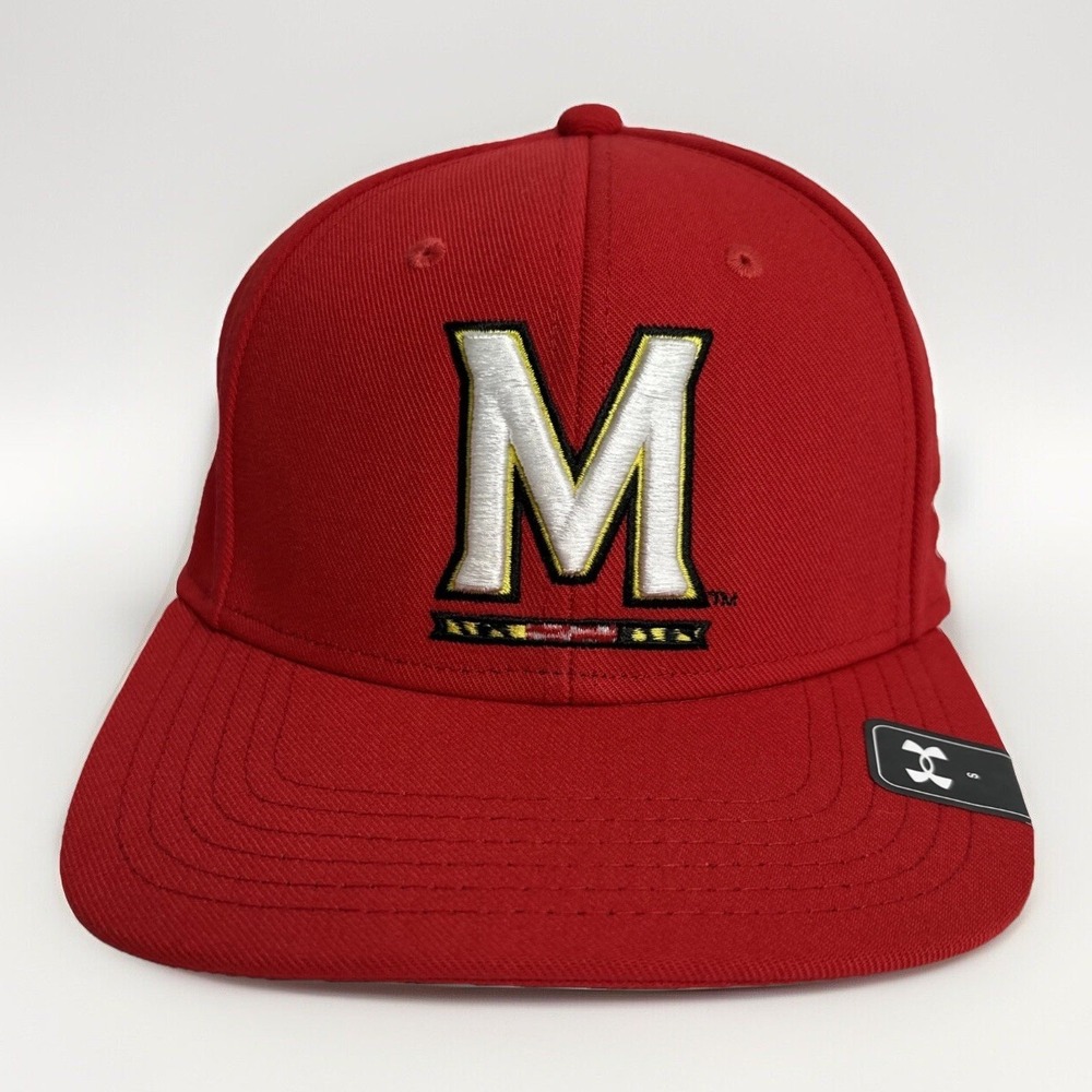 Maryland Terrapins - Under Armour - US Flag - Size Small **NEW**